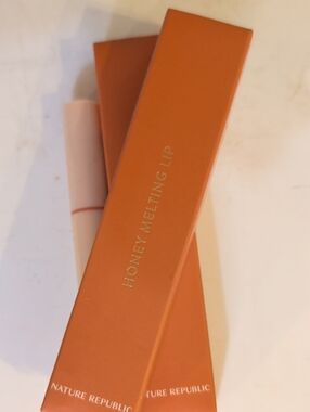 Nature Republic Honey Melting Lip Blush - Peachy Orange